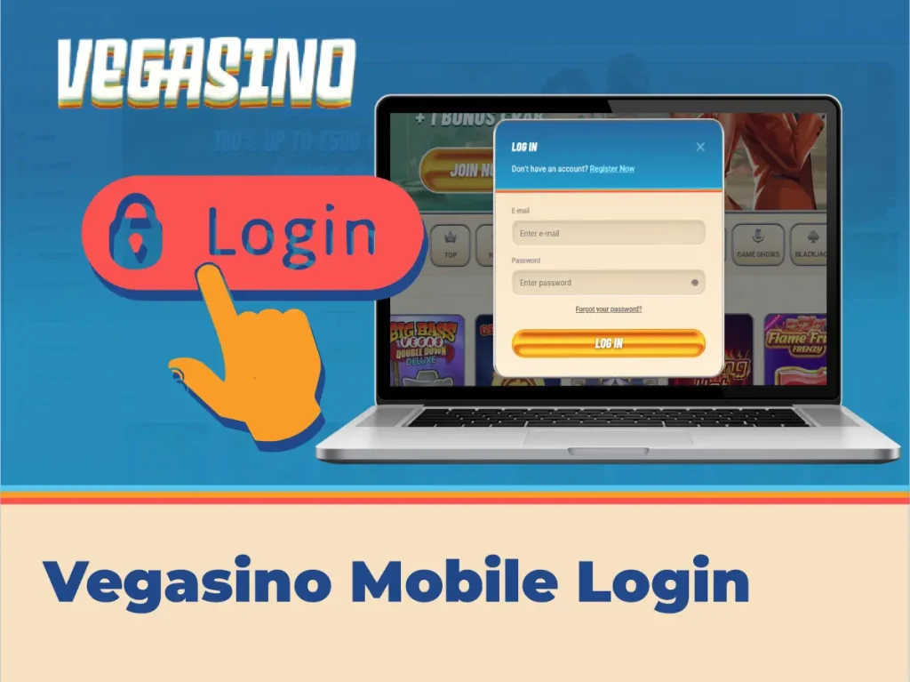 Vegasino Mobile Login