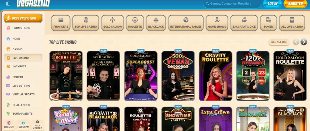 Live Casino Games With HD Streams and Real Dealers
